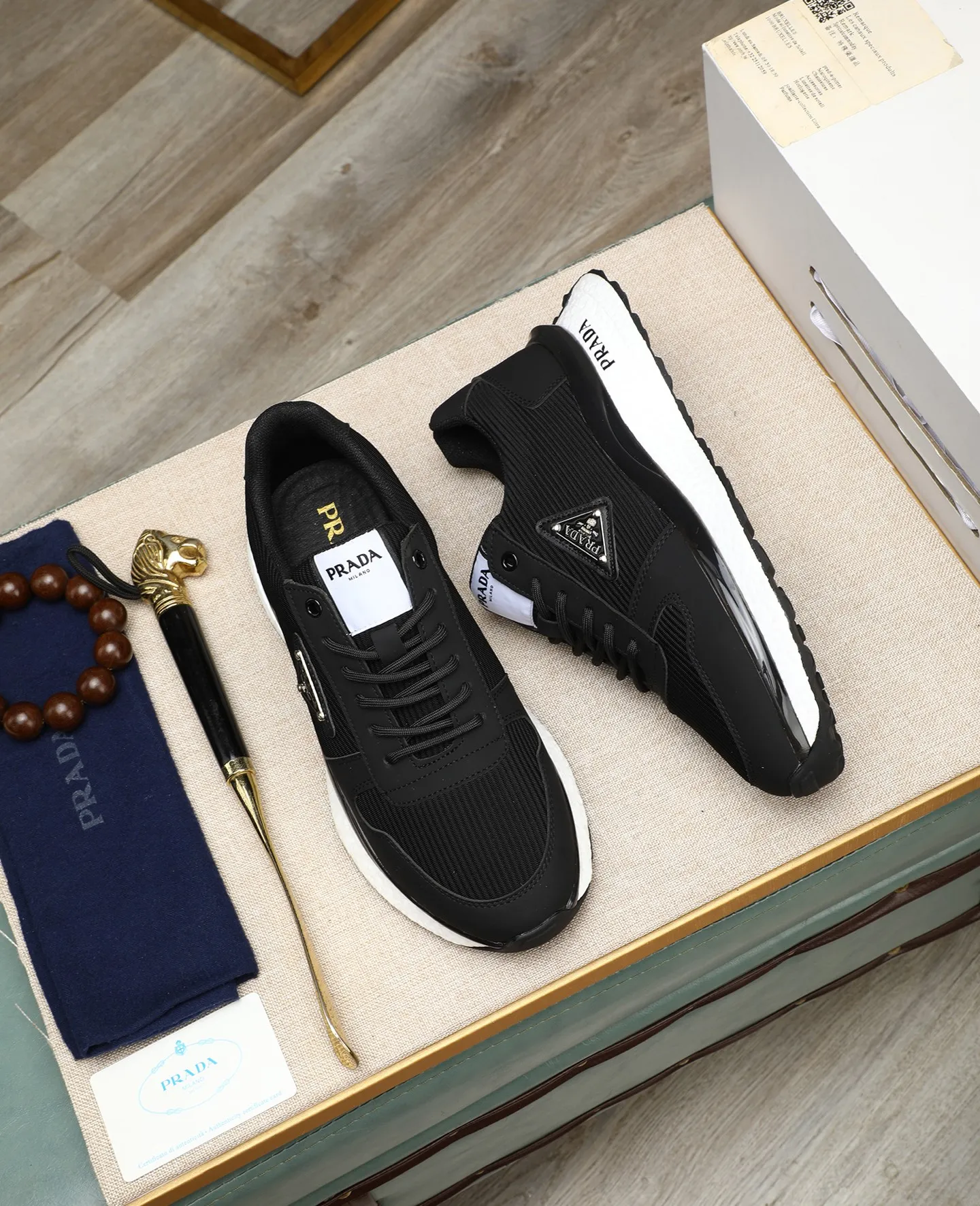 Men's shoes💰460🌹🌹[PRADA—Prada] latest model🙈original replica! 👟👟👟Available here. The workmanship is top-notch. The upper is made of Italian 🇮🇹Imported calfskin. ❗️Breathable genuine leather lining @Suitable for travel. The original version has an enlarged engraved sole, making it suitable for all kinds of travels, showing low-key luxury. Let quality speak for itself. Color: Size: 38-44